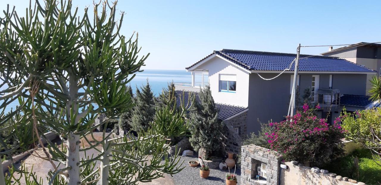 Breathtaking Sea View Flat In South Crete Apartamento Keratokambos Exterior foto